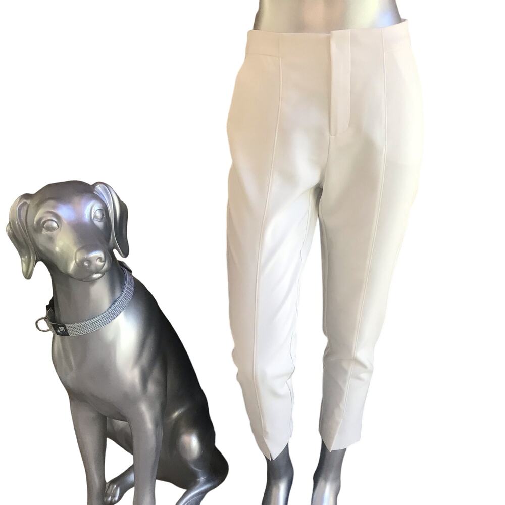 NEW a loves a White Trouser High Waist Dress Pants Women’s Size 4 NWT $119